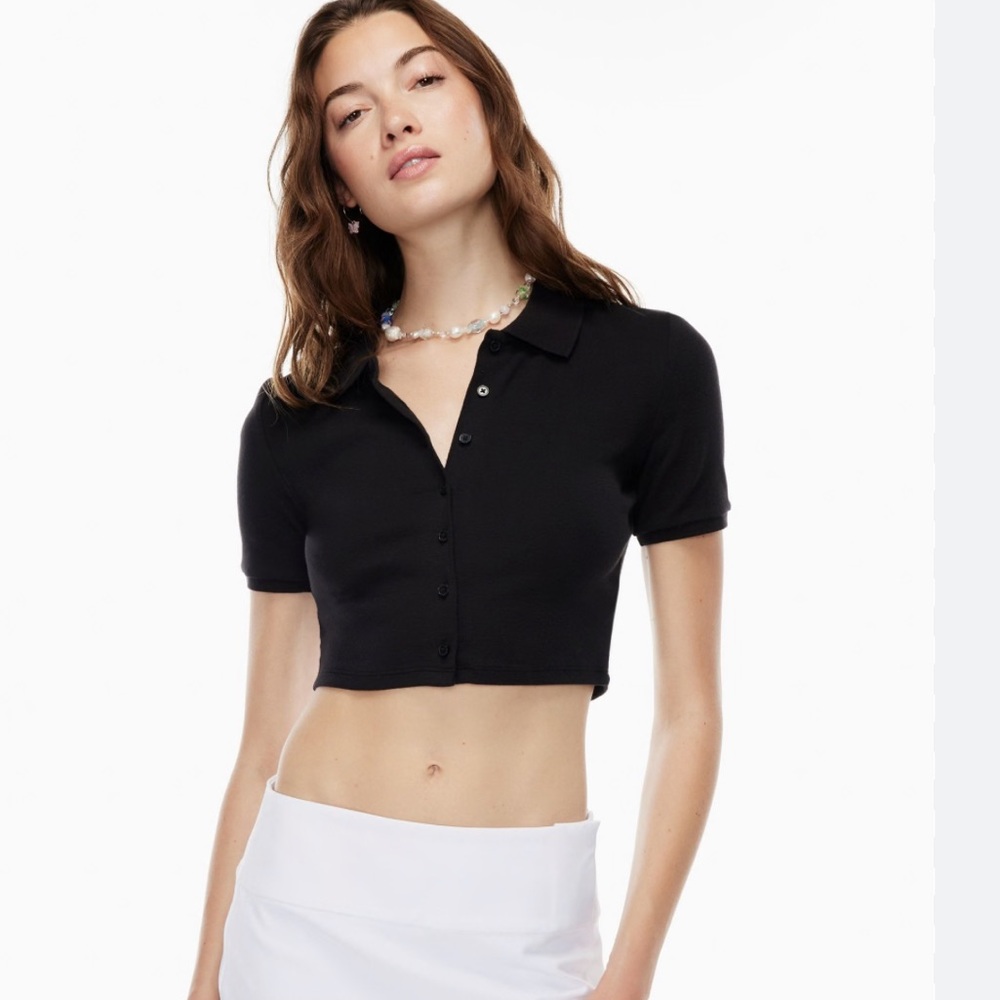 Audio top aritzia black